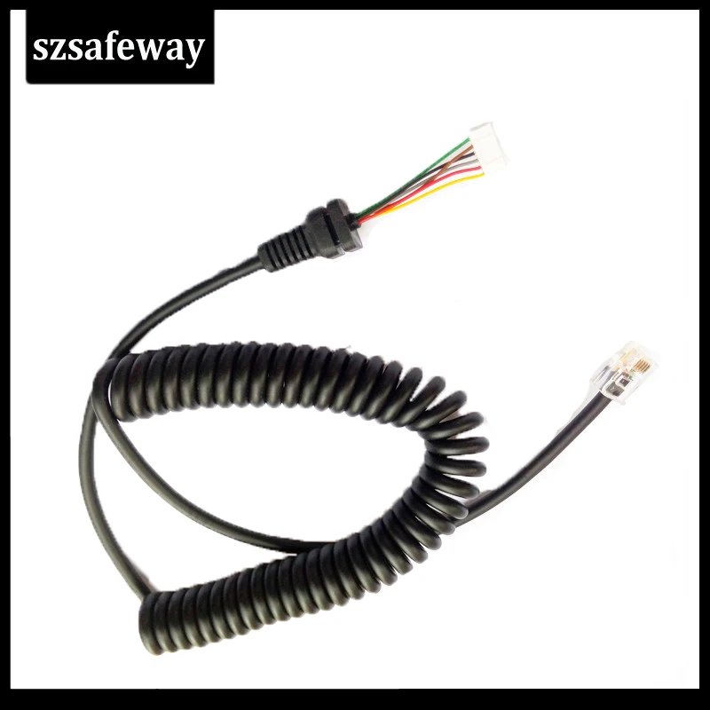 

Speaker Mic Cable For Yeasu Mobile Radio Car Radio FT-2800M, FT-7100M, FT-7800R MH-42/MH-48