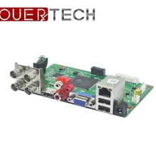 OUERTECH 5 в 1 AHD CVI TVI IP CVBS 4CH плата CCTV DVR 1080N/1080 P/5MP ONVIF видео рекордер основная плата