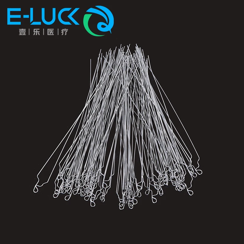 

100 Pcs/bag Dental Orthodontic Wire Long Preformed Ligature Wire