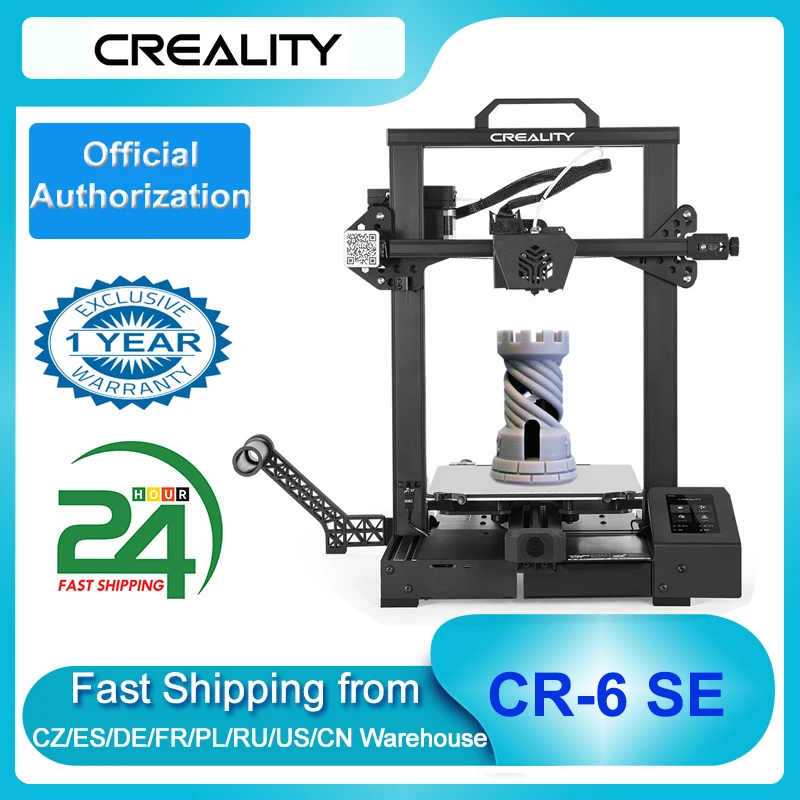 3D-принтер Creality 3D CR-6 SE оригинальный Модернизированный принтер высокой точности