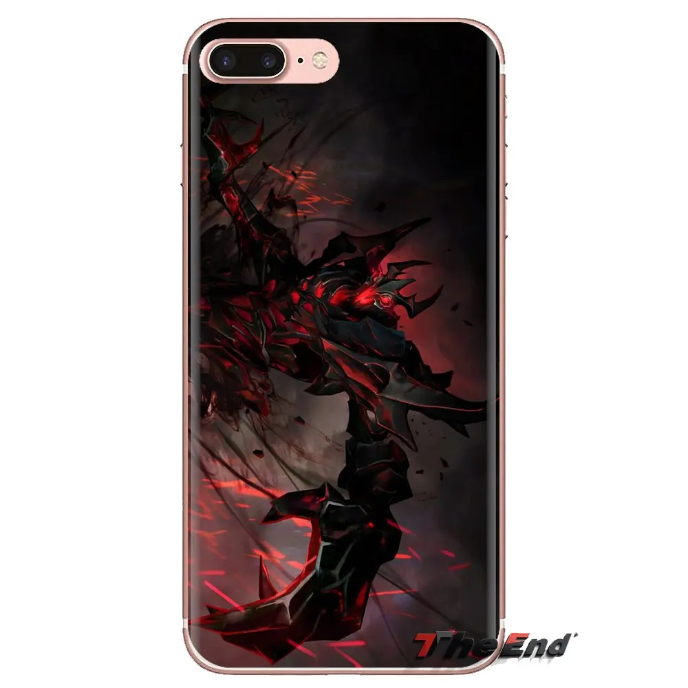 Мягкий прозрачный чехол для samsung Galaxy S3 S4 S5 Mini S6 S7 Edge S8 S9 S10 Plus Note 3 4 5 8 9 Shadow Demon dota 2 Games |