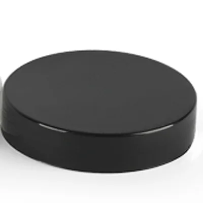 Black Cap 150g 200g 250g X 40 прозрачные пустые, для косметического крема бутылки Прозрачная PET защитная плёнка для Jar Контейнер для упаковки косметики, уход за кожей, горшки олова - Цвет: Black Cap