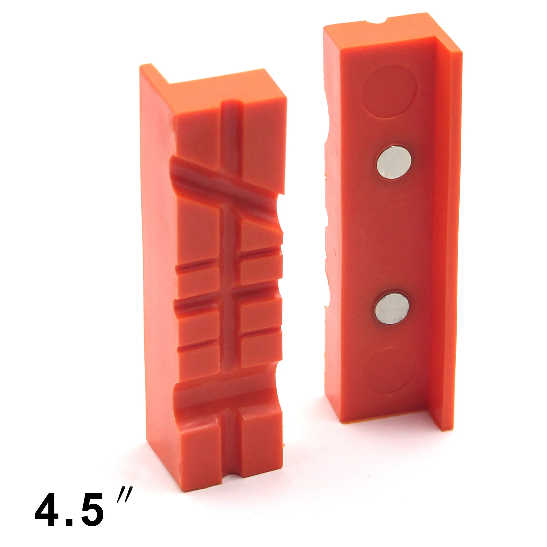 Magnetic Vise Protective Jaws Face Pads Soft Rubber Protector Accessories Operation Simple | Инструменты