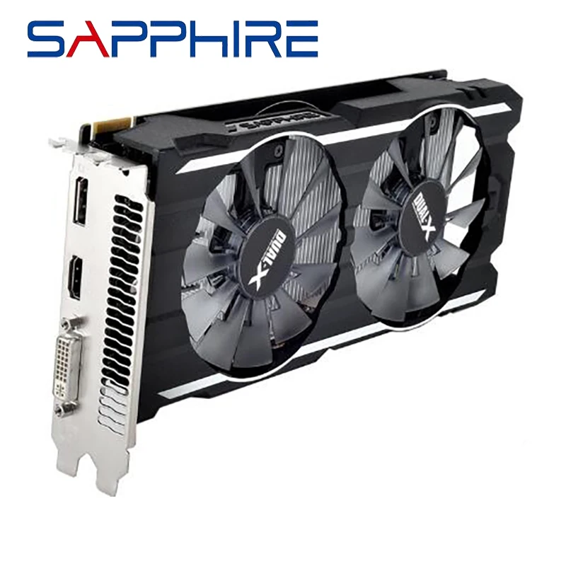 SAPPHIRE R7360 2G видеокарта R7 360 2 Гб видеокарты GDDR5 128bit для AMD Series Radeon HDMI DVI б/у|Видеокарты|