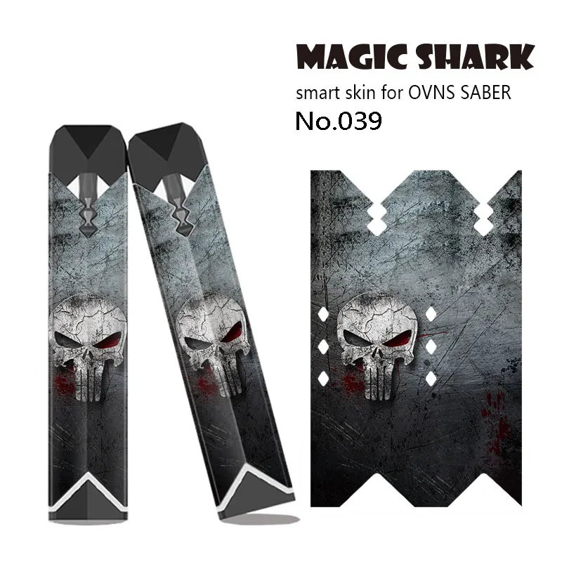 Magic Shark DC Super Man Бэтмен череп Captian Американский чехол наклейка пленка для OVNS SABER 028-042
