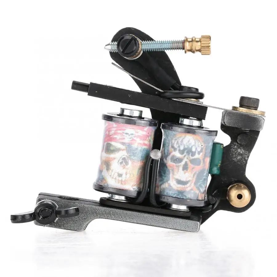 Поворотный Профессиональный аппарат для нанесения татуировок тату машинка