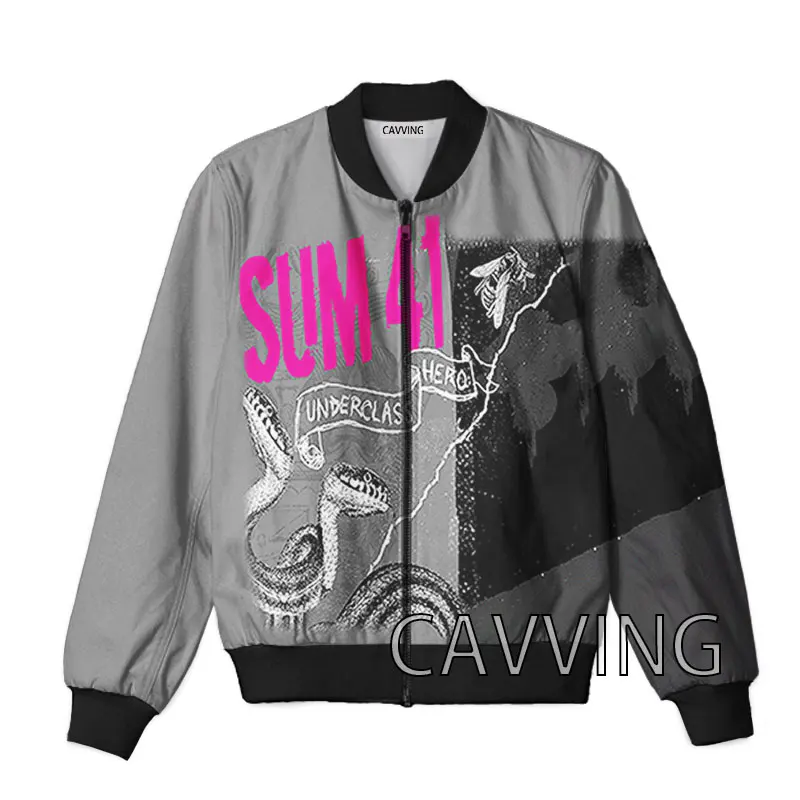 Мужская/Женская куртка-бомбер на молнии с 3D-принтом