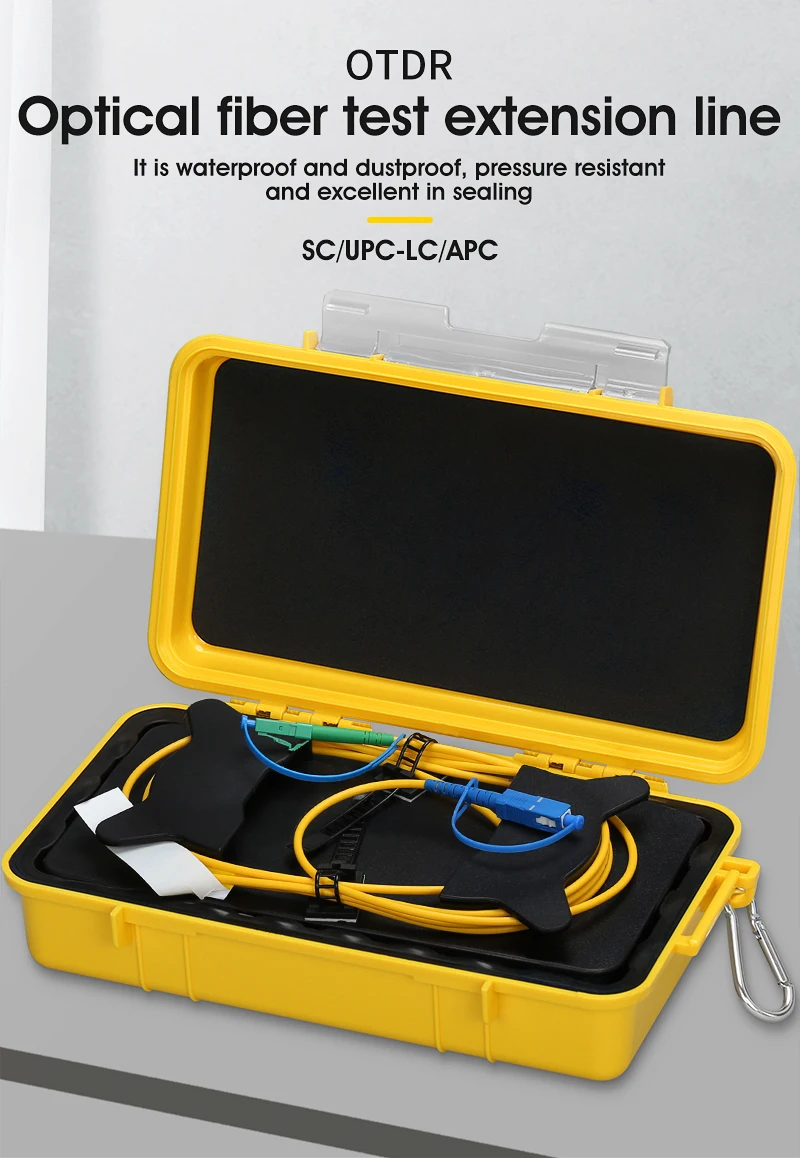 LC/APC SC/UPC OTDR устройство для устранения зон волоконно оптические кольца оптический