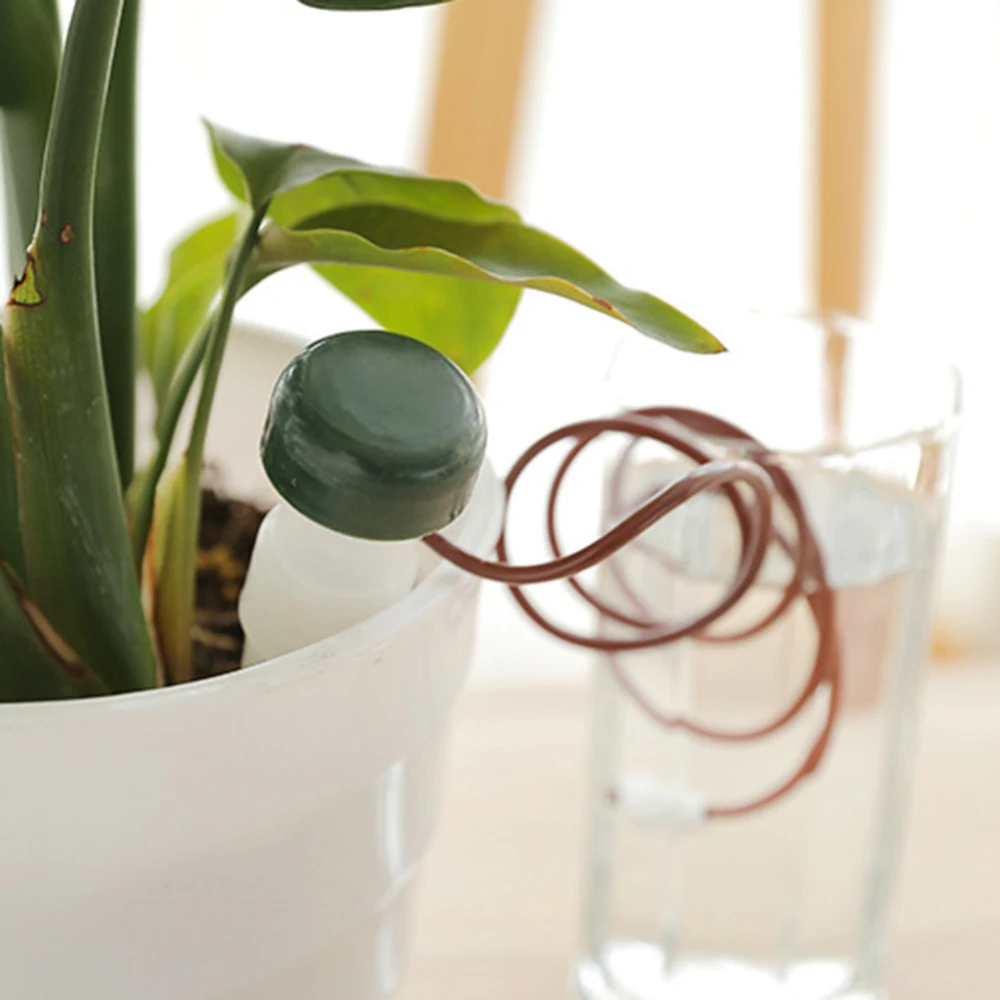 Шипы для полива садового конуса 4 шт. самополив наружного орошения Комнатные