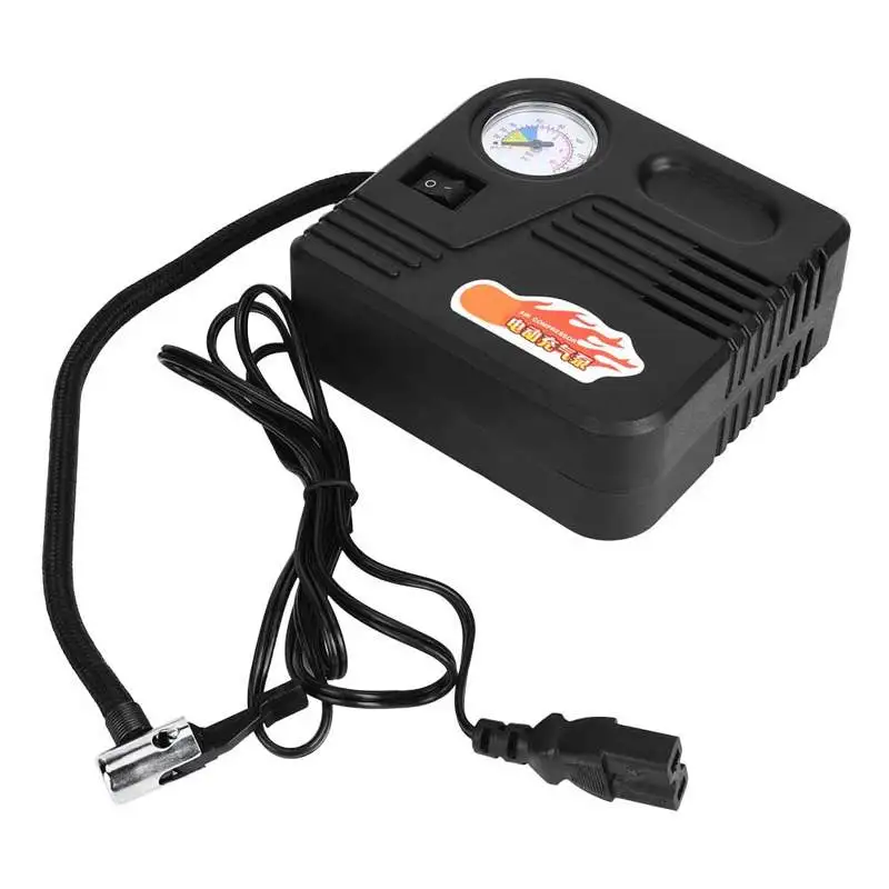 

48-72V 14x13x6cm Portable Inflator Air Compressor Pump Tire Pumps Intelligent Digital Display for Motorcycle Electromobile