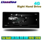Liandlee автомобильный мультимедийный плеер NAVI для Audi A4 A4L B9 8W RHD 2016  2018 правый руль оригинальный автомобильный стиль радио GPS навигация