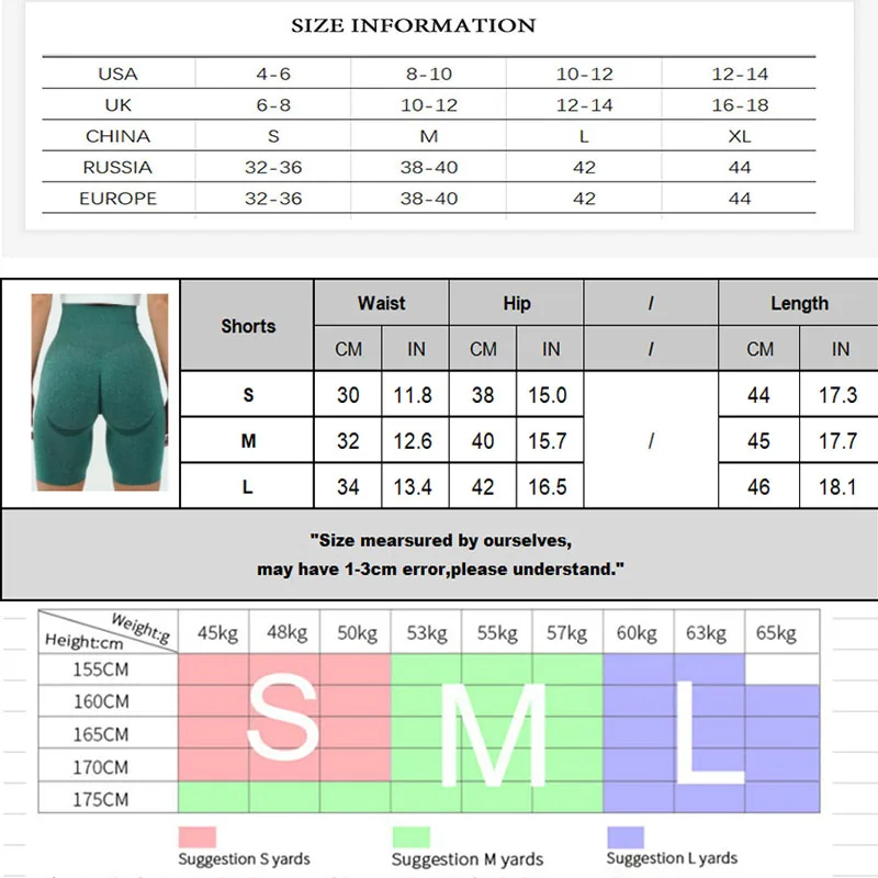 

Seamless Fitness Shorts Leggings Gym Shorts Women Cycling Short High Waist Yoga Short Booty Squat Proof Workout Sports Leggins