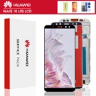 ЖК-дисплей для HUAWEI Mate 10 Lite 5,9 дюйма, сенсорный экран с рамкой для Huawei Mate 10 Lite, сменный ЖК-дисплей Nova 2i RNE-L21