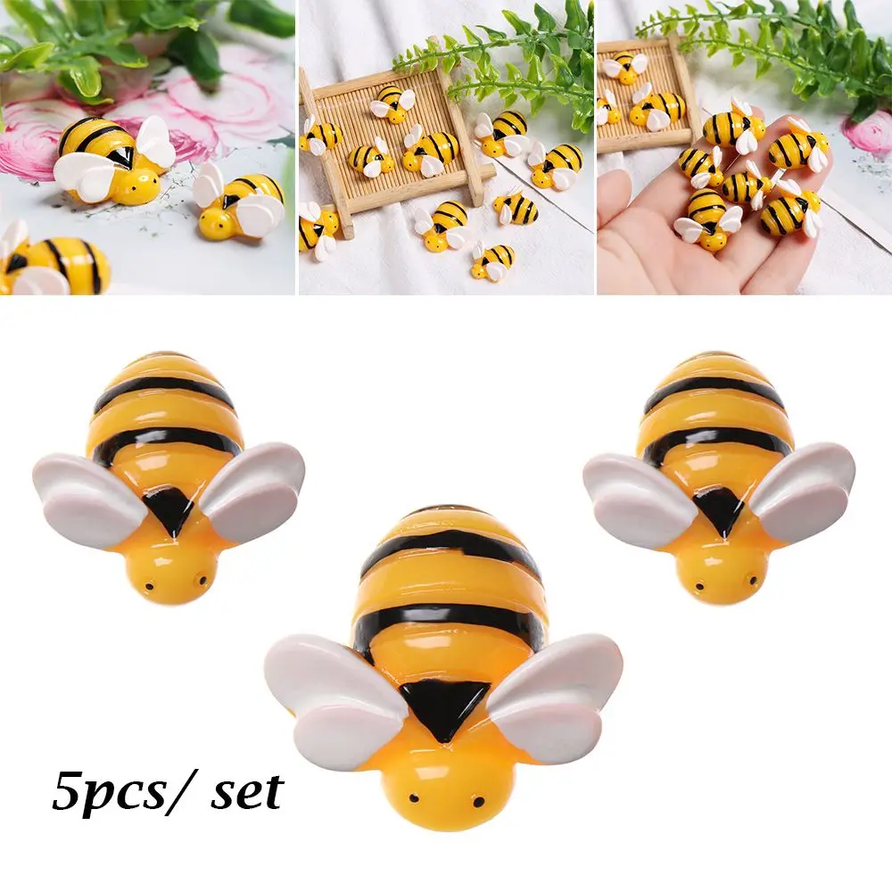

lot Crafts Children Toys Hair Ornament Mobile Phone Shell Slime Pendants Artificial Bees Mini Bee Simulated Animals