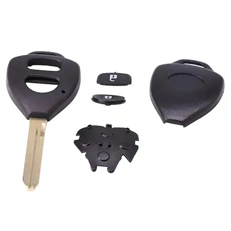 

DAKATU Replacement 2 Button Remote Key Shell Smart Key Case Fob Key Housing Cover TOY47 for Toyota Corolla NO LOGO