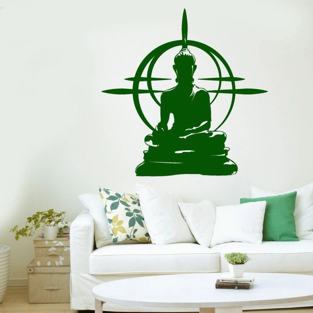Раздуманные искусственные украшения для спальни и йоги Вдохновляющие виниловые