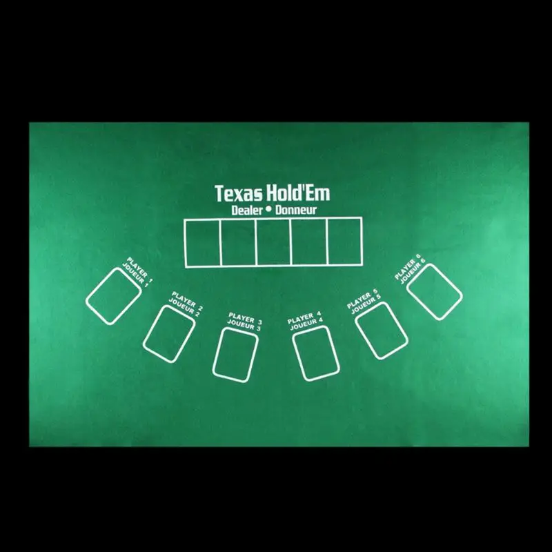 Двухсторонний скатерть для игры русская рулетка и блэкджек игровой стол коврик