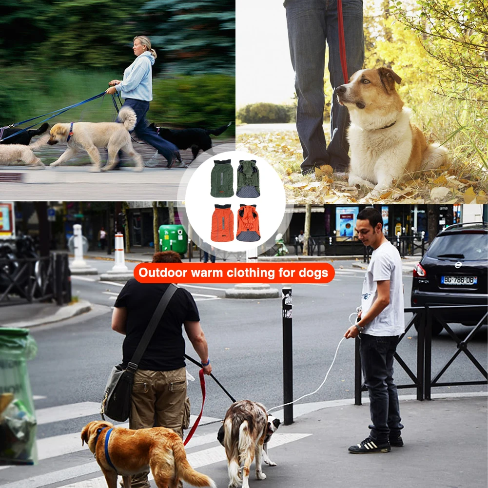 

Winter Pet Dog Clothes Super Warm Jacket Thicker Cotton Coat Waterproof Small Dogs Pets Clothing For French Bulldog Puppy