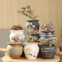 flower pot chinese retro succulent ceramic pots for plants vasi per piante balcony decorations bonsai maceta garden planter pot