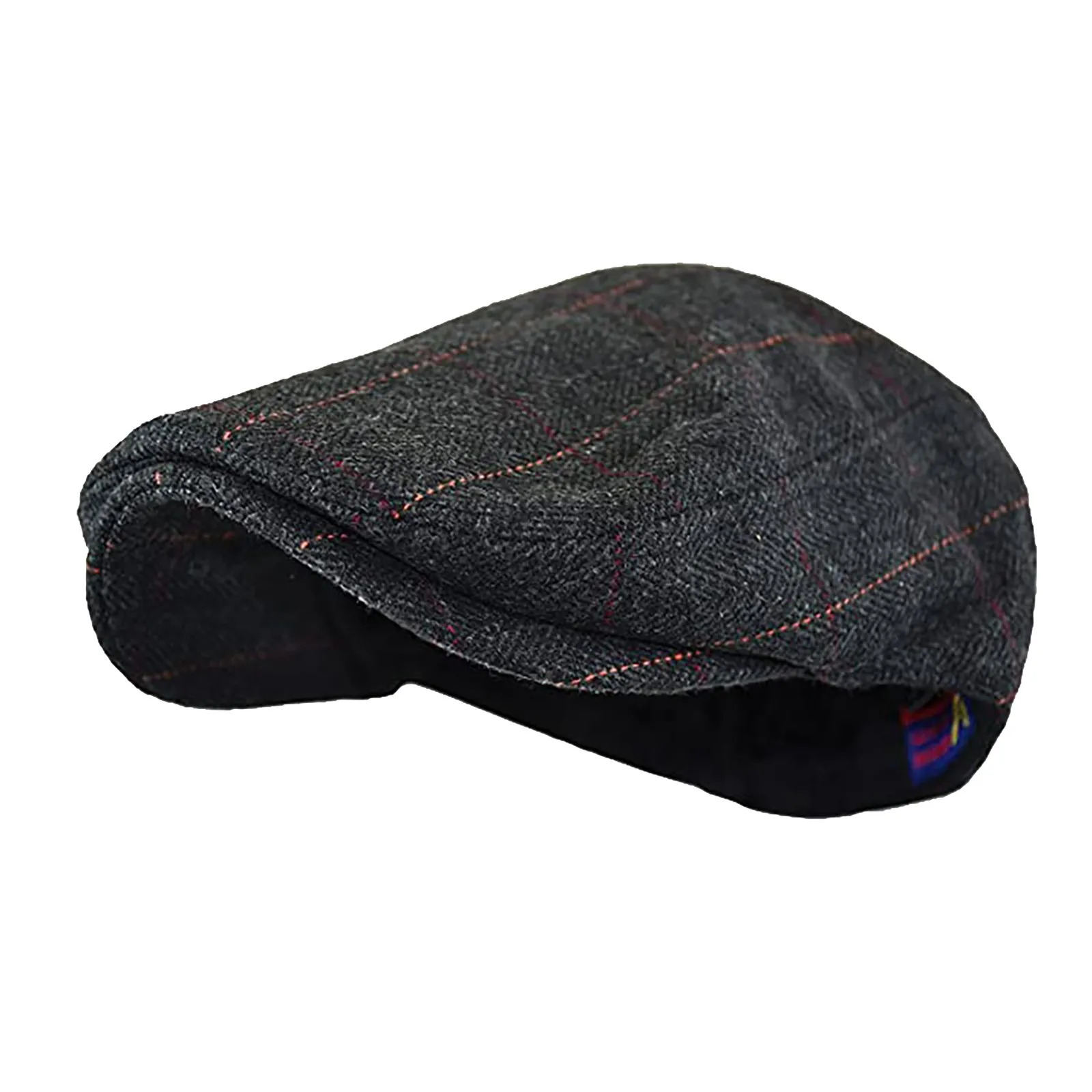 Берет шапка унисекс плоская для мужчин и женщин мягкий твидовый берет