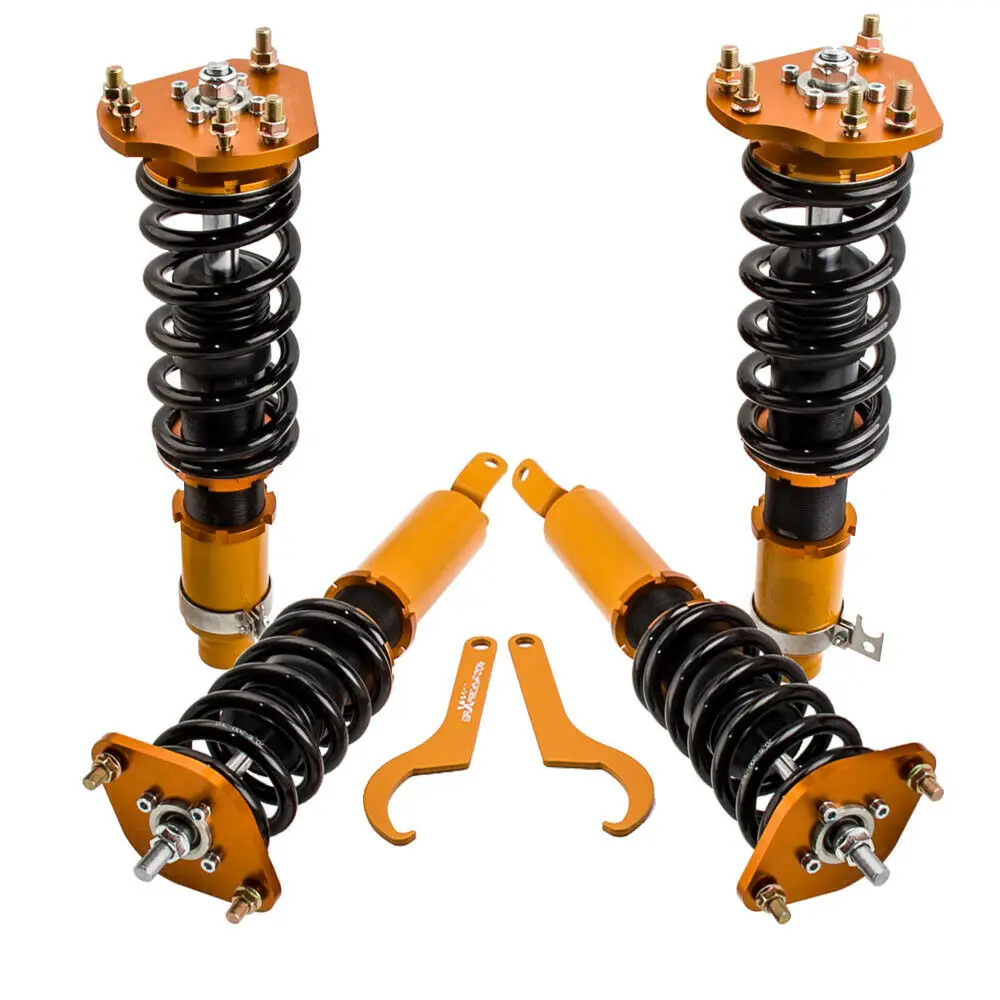 

Coilover Kit for Honda Prelude 1992 1993 1994 1995 1996 1997 1998 1999 2000 2001 Front Rear Adjustable Height