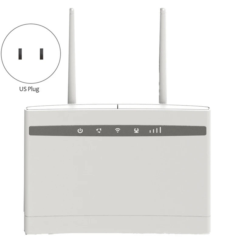 Разблокированный Wi Fi роутер 4G 300 Мбит/с LTE CPE с портом LAN Поддержка слота для SIM