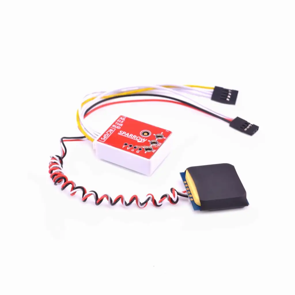 Sparrow Flight Controller with GPS Compass Fence Mode For Mini Fixed Wing FPV RC Micro Drone Sonicmodell VS U-MINI A3 Super NX3 | Игрушки и