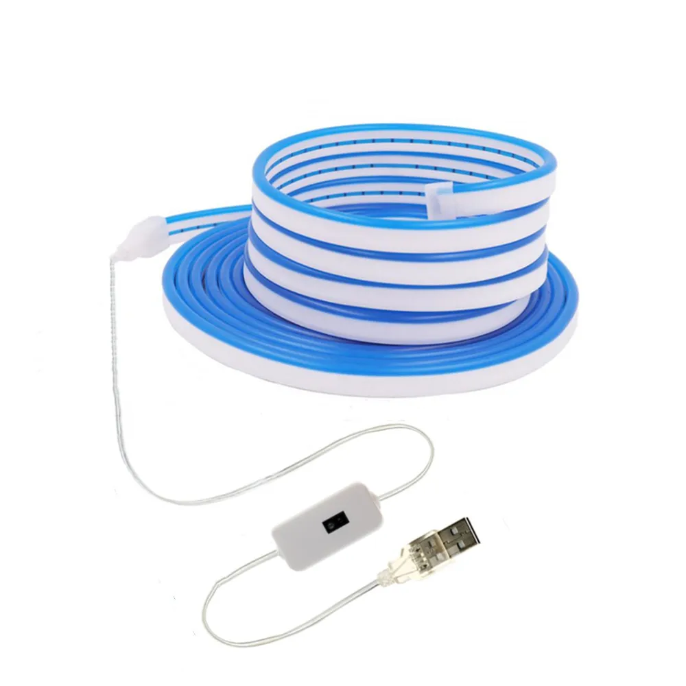 Неоновая Светодиодная лента с USB-датчиком движения рук режущаяся лампа сделай