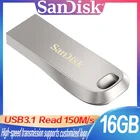 Флэш-накопитель SanDisk CZ74 USB 3,1, 16 ГБ, 32 ГБ, 64 ГБ, 128 ГБ, 256 ГБ до 150, металлический флэш-накопитель, флэш-диск