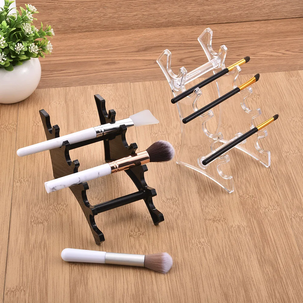 

1 Set Nail Art Brush Holder Nails Salon Brushes Pen Rack Accessory Carving Carrier Storage Manicure Tool Acrylic Holder Stand