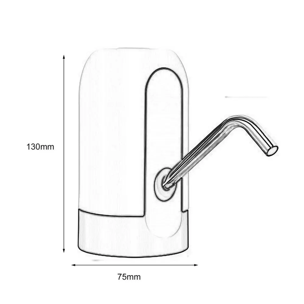 

USB Charge Electric Water Dispenser Portable Gallon Drinking Bottle Switch Smart Wireless Water Pump Water Treatment Appliances
