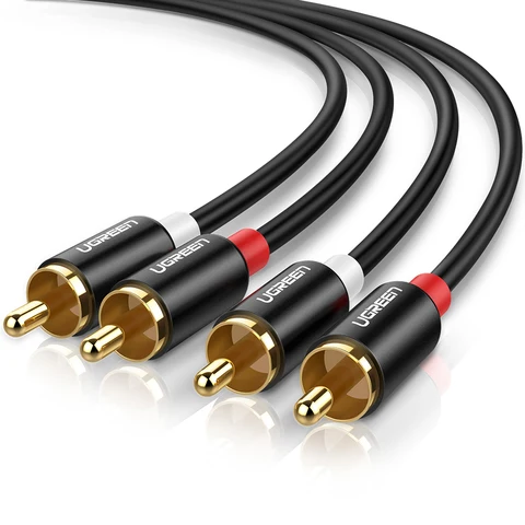 UGREEN 2RCA аудио кабель 2/3/5 м