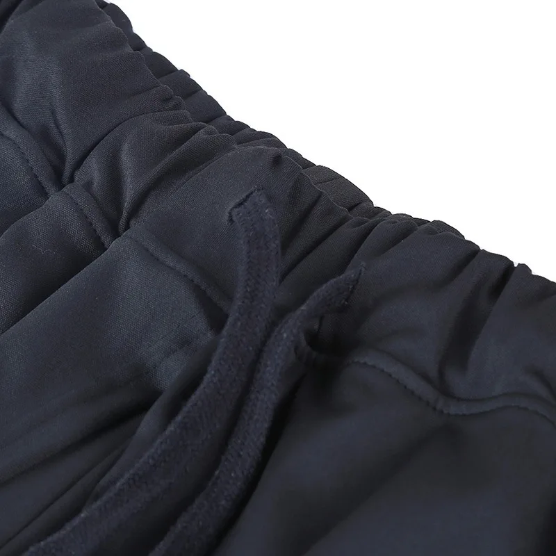 

2021 Fashion Street Multi-layer Lace Up Pants Men's New Long Casual Pants Personality Stitching Loose Sweatpants For Male