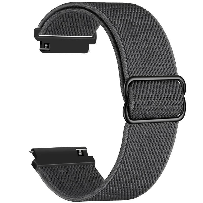 For Samsung Galaxy Active 2/3 Gear S2 Watch Band Nylon Watch Strap Sports Huawei Amazfit Bracelet Stretch Woven Belt
