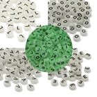 Круглые плоские Акриловые Бусины, 4x7 мм, 50-500 шт.