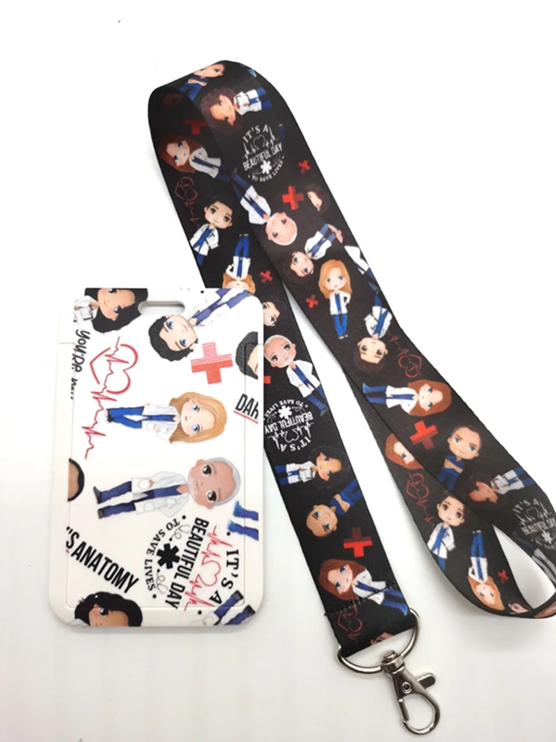 1 шт. с принтом медсестры шнурки карты талреп ключ шнур значок косплея ID