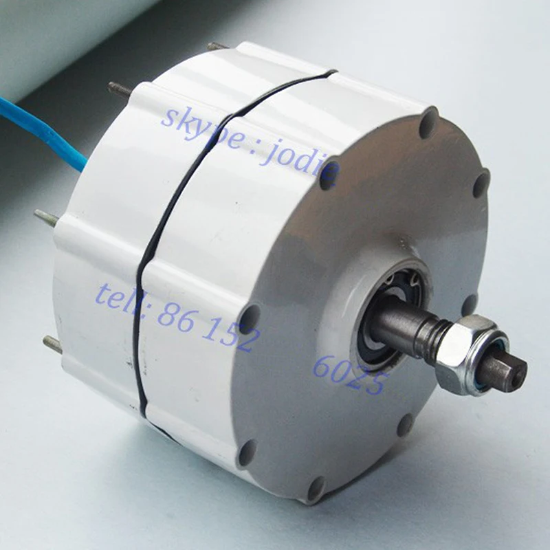 600 Вт Ac бесщеточный редкоземельный постоянный магнитный генератор переменного