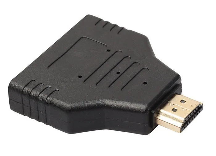 1 в 2 1080P Переходник HDMI разветвитель Male to Female Onversion Head Adapter|Кабели HDMI| |