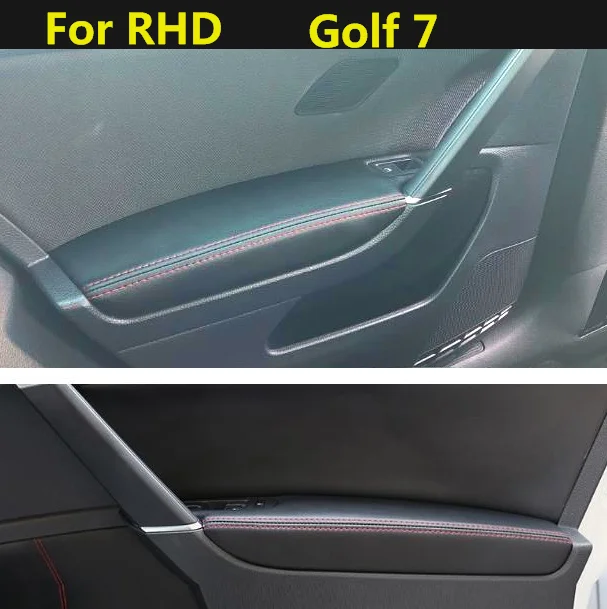 Правый руль RHD для вождения автомобиля Golf 7 (2014 2015 - 2018) из микрофибры