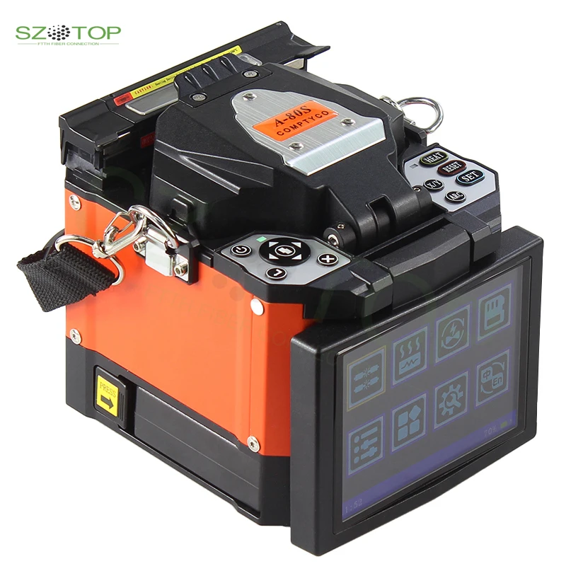 

A-80S Automatic Fusion Splicer Machine Fiber Optic Fusion Splicer FTTH Fiber Welding SM