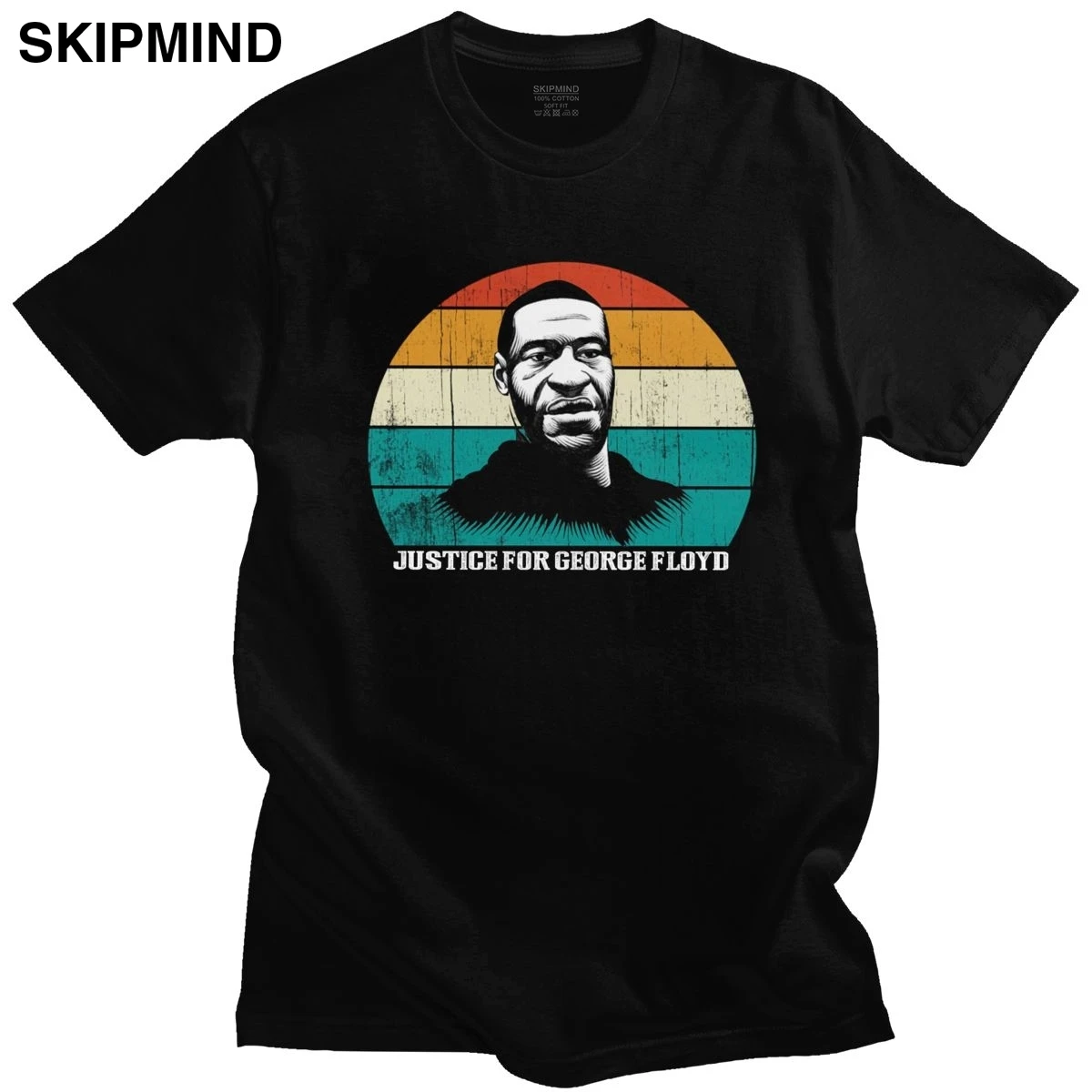 Футболка мужская хлопковая с коротким рукавом винтажная сувенирная рубашка