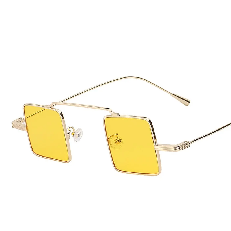 Солнцезащитные очки с квадратными линзами UV400 для мужчин и женщин уникальные