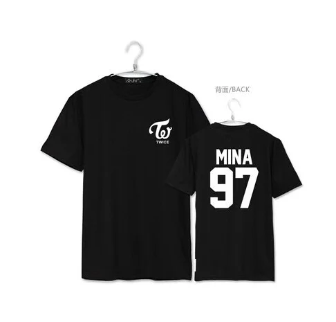 Летние футболки унисекс с двойным логотипом и именем члена | Женская одежда