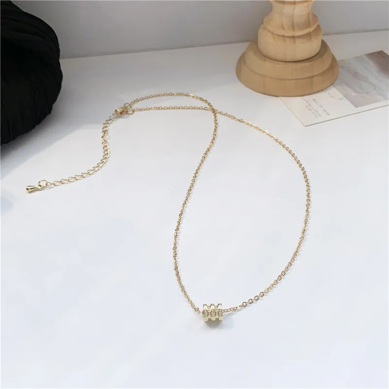 В Корейском стиле Простой Изысканный твердой древесины Цвет из полотого металла