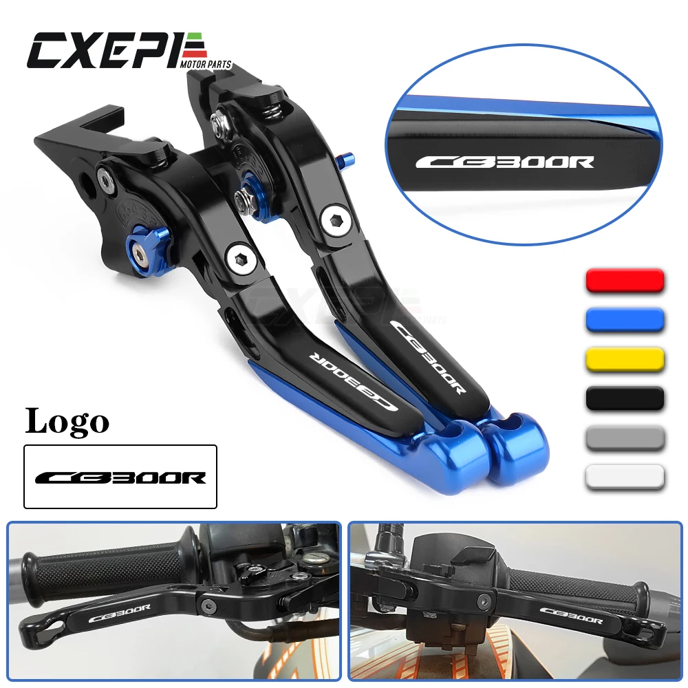 

Новинка для Honda CBR300R CB300R CB300F 2014-2021 2020 2019 аксессуары для мотоциклов CNC Регулируемые рычаги тормозной муфты
