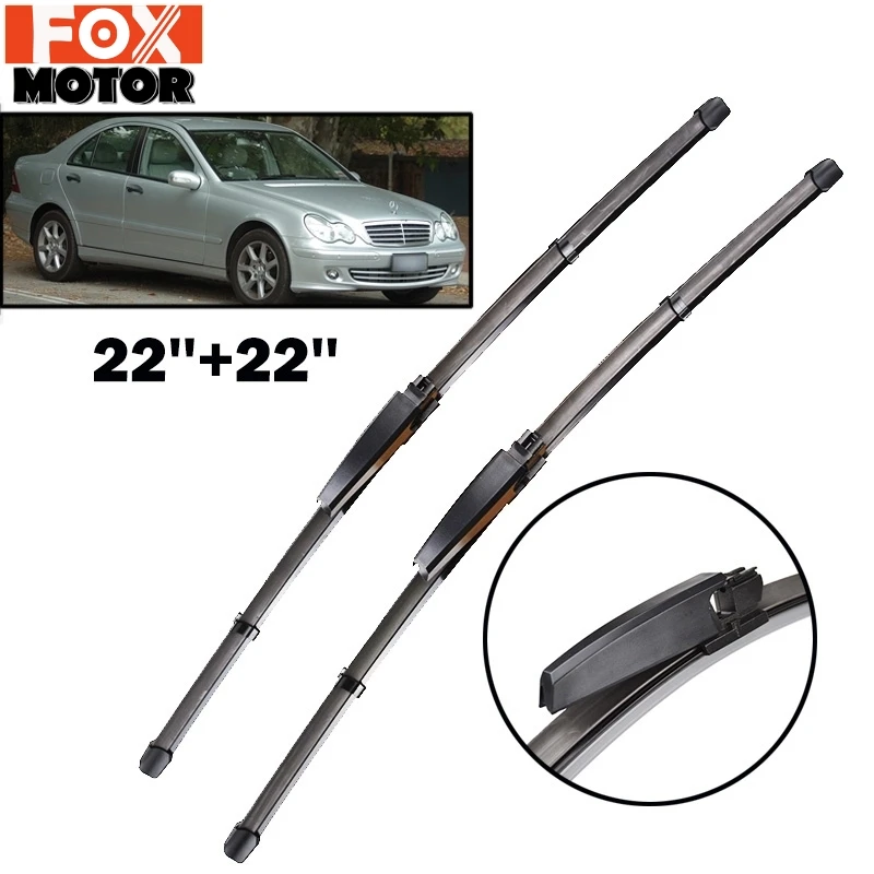 Misima 2 шт. для Mercedes Benz c класс C160 C180 C200 C230 C240 C280 C350 C32 C55 W203 2004 2007 передние щетки