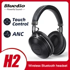 Наушники Bluedio H2 Bluetooth 5,0 с шумоподавлением, гарнитура с микрофоном, Беспроводные спортивные наушники для игр, бега, поездок