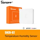 SONOFF SNZB-02 ZigBee умный дом в реальном времени, обратная связь о температуре и влажности, работает с SONOFF ZigBee Bridge eWeLink App IFTTT