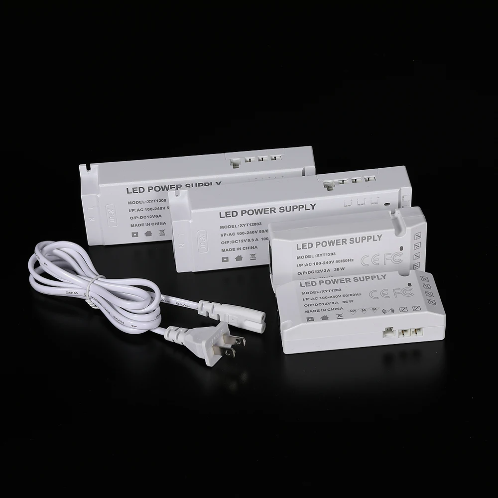 Блок питания для светодиодной лампы шкафа интегрированный 6 разрядный интерфейс