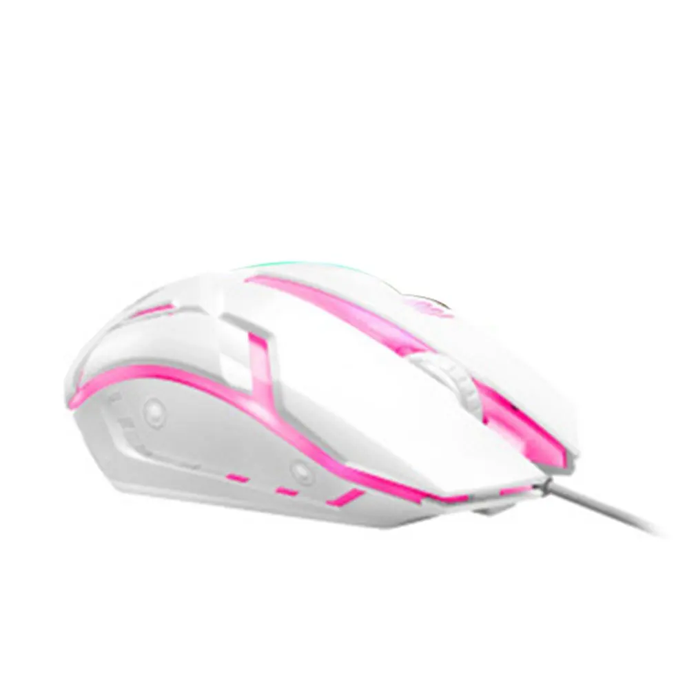 

GTX300 USB Wired Colorful LED Backlit Gaming Keyboard With Mouse For PC Laptop Backlit Wired Colorful LED Backlit